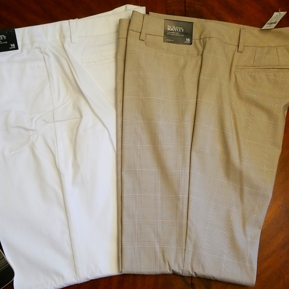 Lot of 2 New Women's Pants Size 16